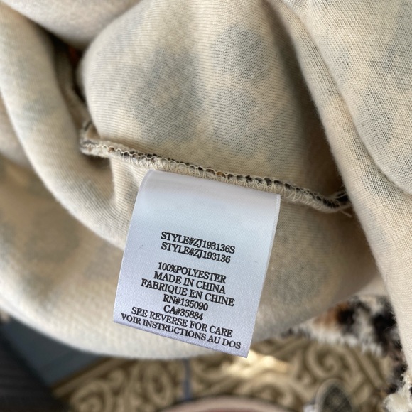 The Leopard Sherpa Teddy Bear Coat - Picture 5 of 5